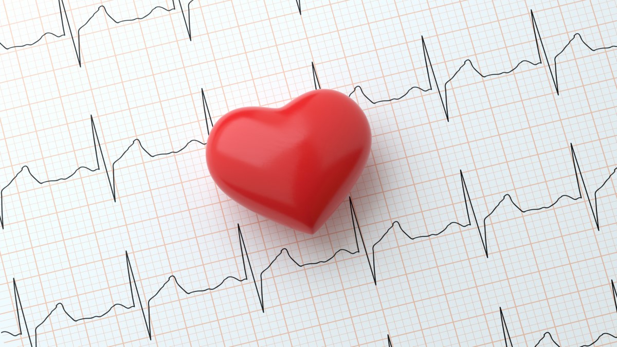 Cuore su ECG - Carta ECG - Il potassio come minerale importante per la funzione cardiaca