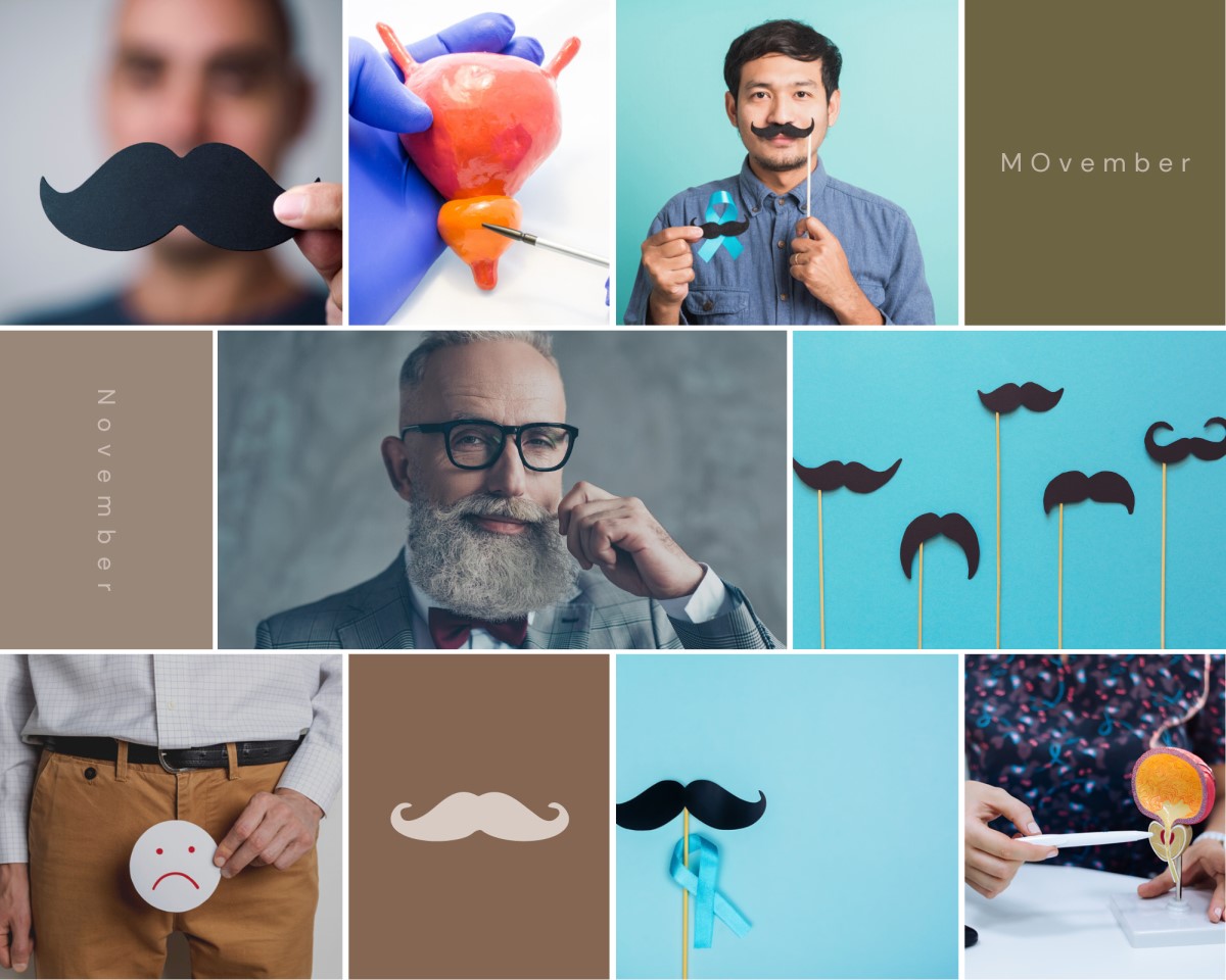 Movember - Novembre, mese della consapevolezza della salute maschile e della lotta contro i tumori alla prostata, ai testicoli e alla salute mentale e contro il suicidio.