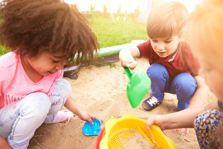 La sabbiera dei bambini come possibile rischio per la salute?