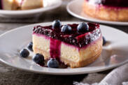 Cheesecake ai mirtilli salutare? Provate la ricetta con ricotta e mascarpone